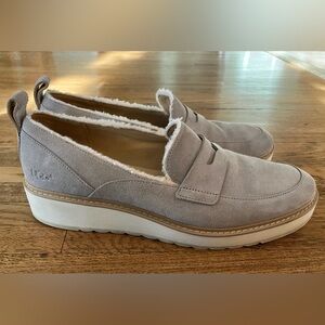 Ugg Atwood Suede Loafers Gray 12
